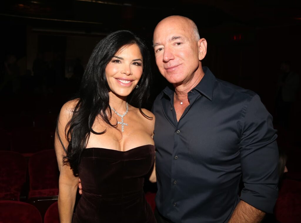 Jeff Bezos és Lauren Sánchez
