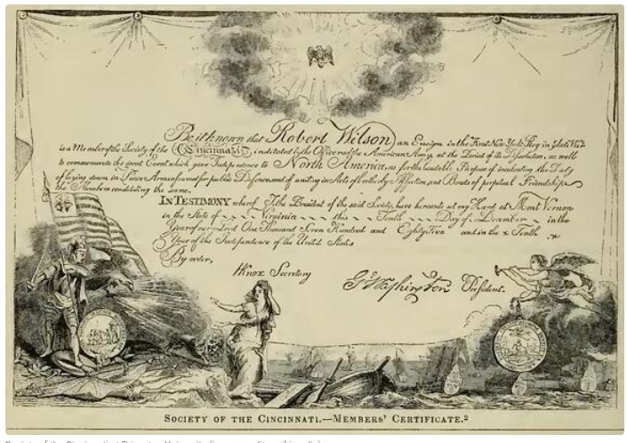 A Society of the Cincinnati a Princeton Egyetemen (kép forrása: Wikimedia)
