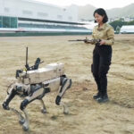 Kina, hadsereg, robotfarkas