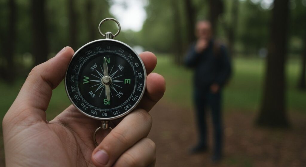 beépített iránytű