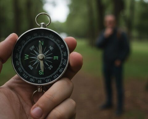 beépített iránytű