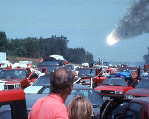 kráter, becsapódás